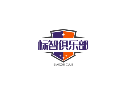 简约徽章俱乐部logo设计