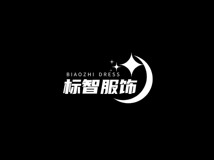 简约创意月亮logo设计