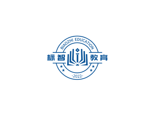 简约徽章学校教育logo设计