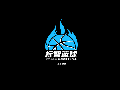 创意酷炫运动篮球logo设计