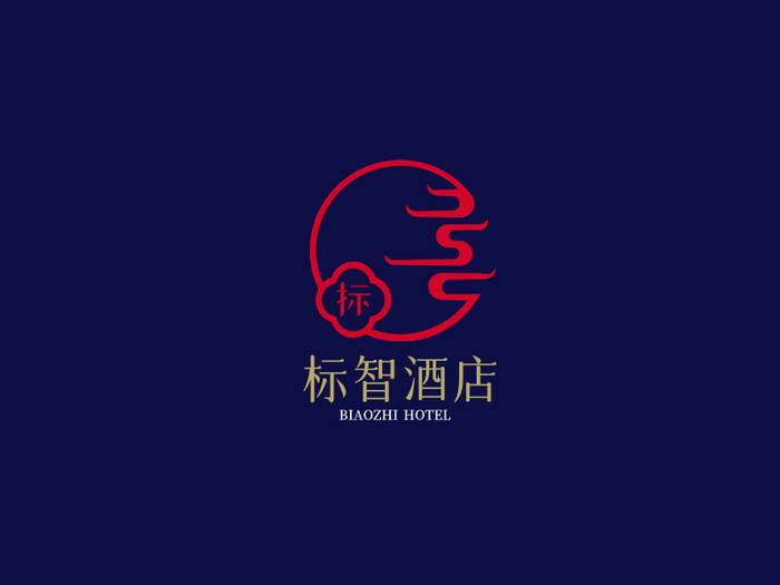 新中式酒店logo设计