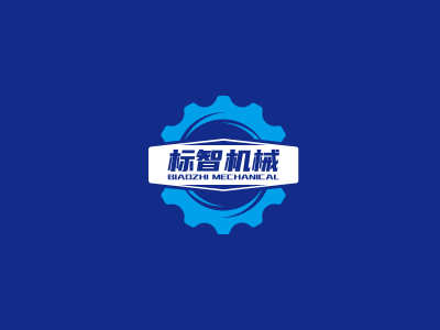 创意徽章机械logo设计
