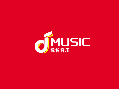 简约媒体音乐公司logo设计