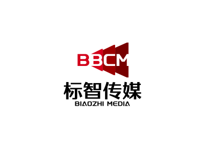 简约商务传媒公司logo设计