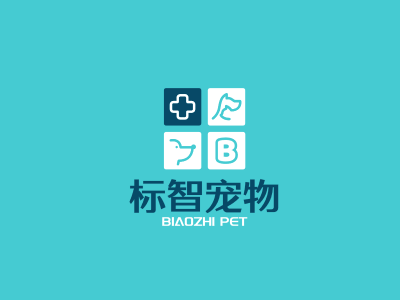 简约宠物logo设计