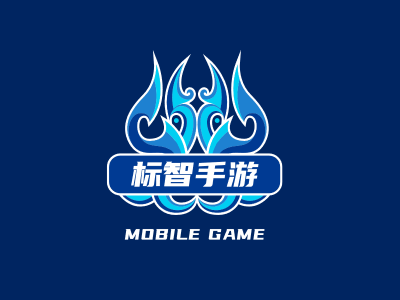 酷炫电竞游戏章鱼造型徽章logo设计