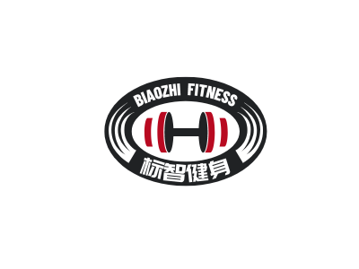 创意健身俱乐部徽章logo设计
