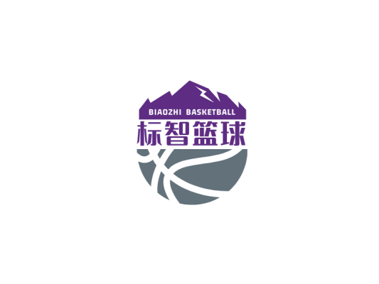 简约酷炫篮球运动logo设计