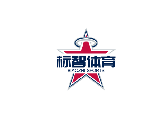 简约创意体育运动五角星logo设计