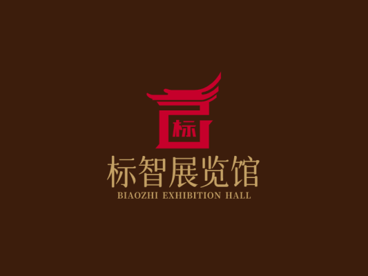 中式复古龙头logo设计