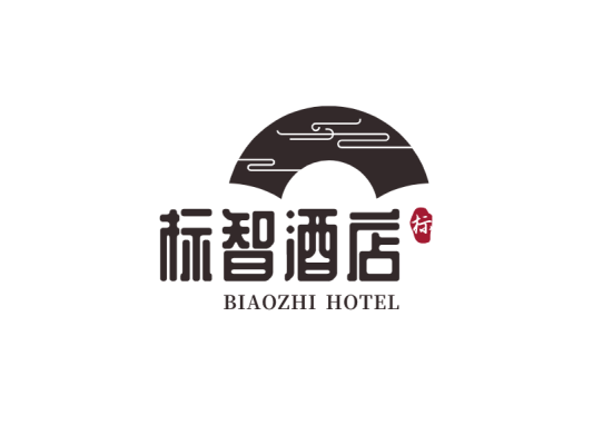 新中式文艺酒店logo设计