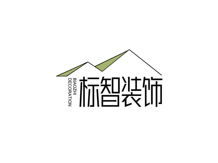 简约创意装饰公司logo设计