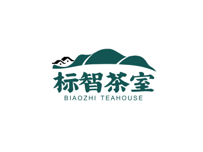 中式文艺茶室餐饮logo设计