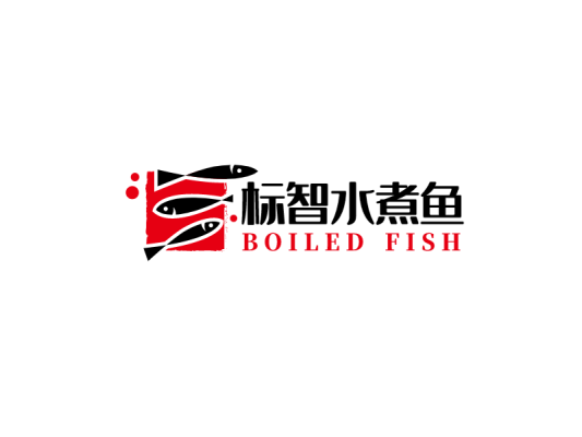 简约创意鱼餐厅logo设计