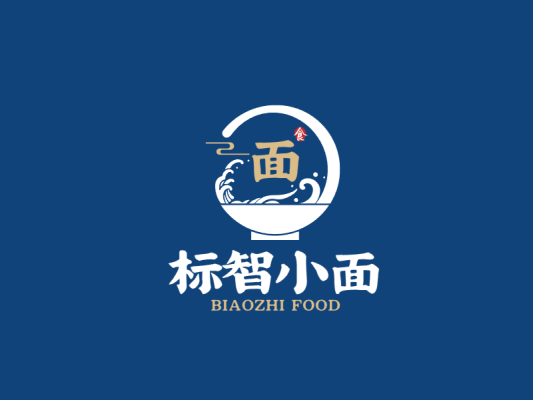 创意中式餐饮面馆logo设计