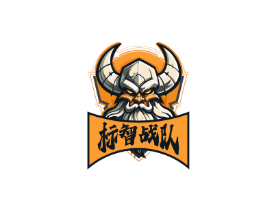 创意酷炫游戏徽章logo设计