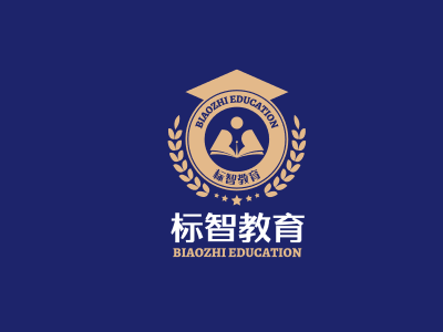 創意教育徽章logo設計