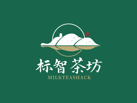新中式茶楼logo设计