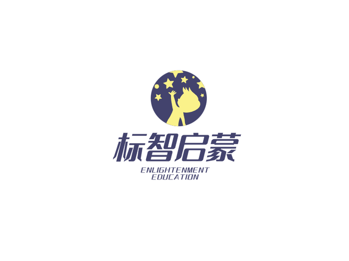 卡通儿童教育logo设计