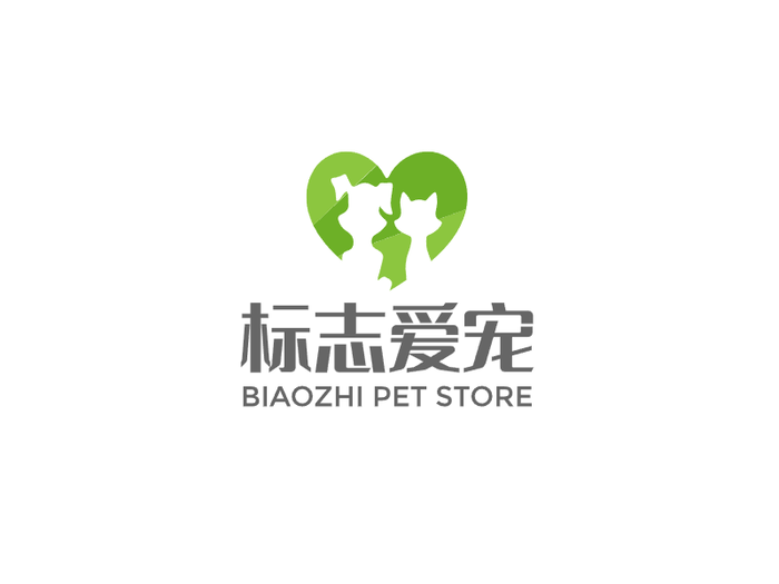 简约动物宠物logo设计