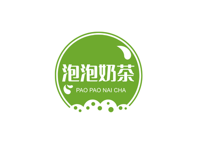 綠色清新奶茶店鋪門頭飲品產(chǎn)品圖標(biāo)標(biāo)志logo設(shè)計