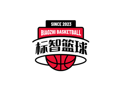 简约创意篮球徽章logo设计
