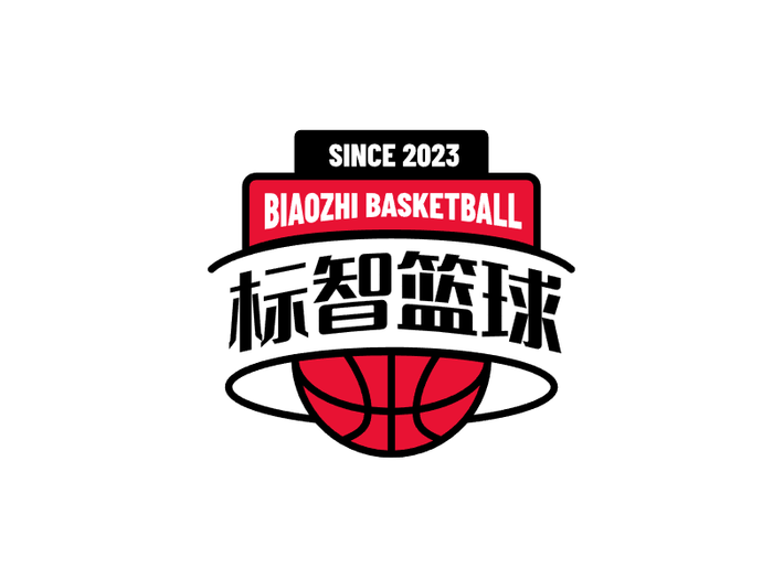 简约创意篮球徽章logo设计