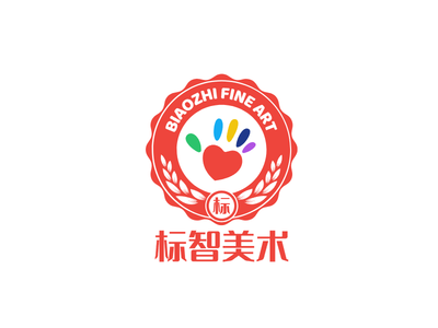 创意卡通徽章教育logo设计