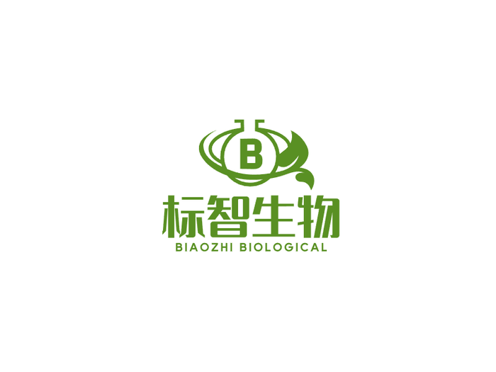 简约生物实验logo设计