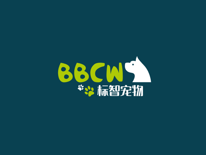 卡通动物宠物logo设计