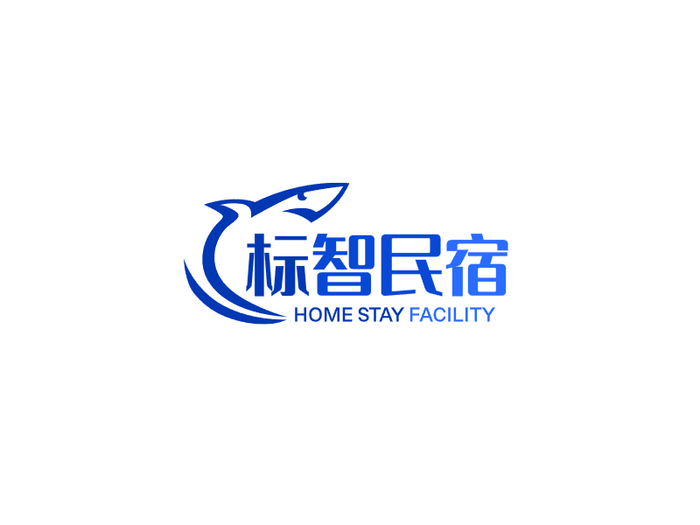 简约创意鱼logo设计