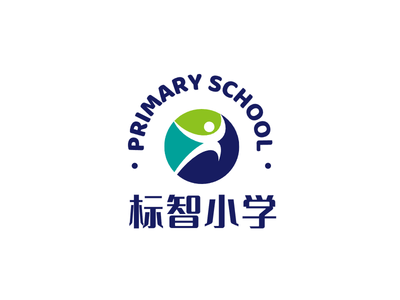 简约活泼学校教育logo设计