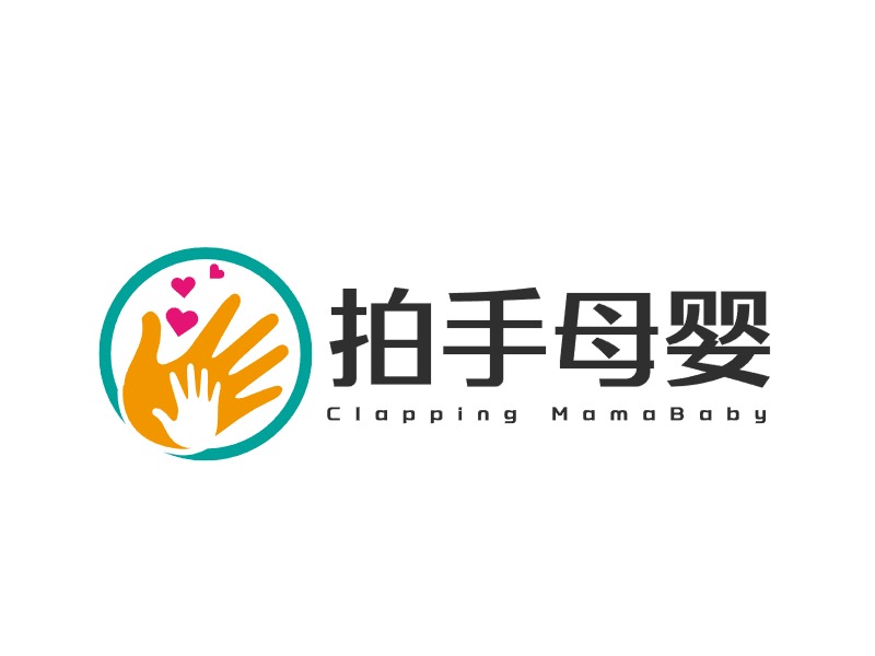 媽媽母嬰logo標志設計