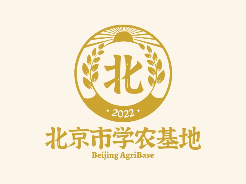 北京市学农基地LOGO设计