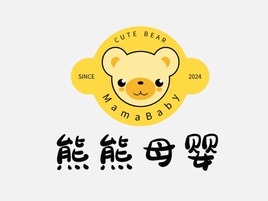 媽媽母嬰logo標志設計