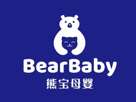 媽媽母嬰logo標志設計