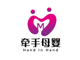 媽媽母嬰logo標志設計