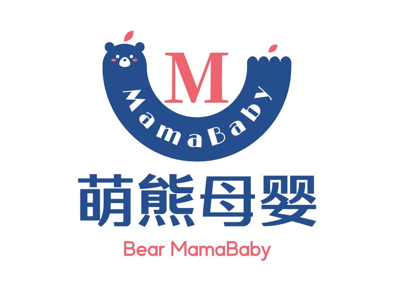 媽媽母嬰logo標志設計