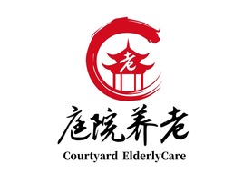 老人养老养老logo