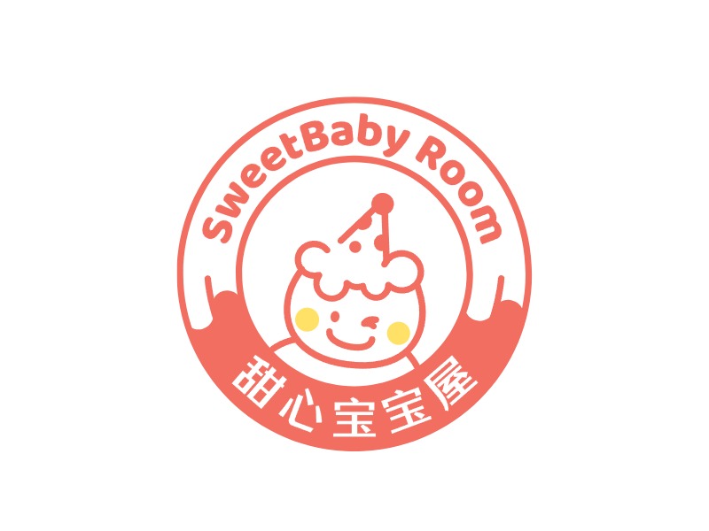 妈妈母婴logo标志设计