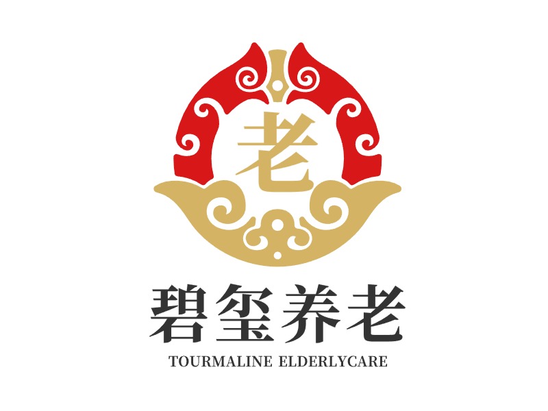 老人养老养老logo