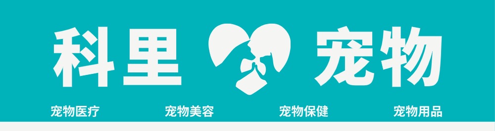 简约爱心宠物医院门头招牌设计公司logo设计