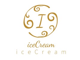 iceCream店鋪標志設計