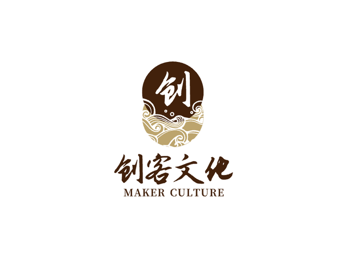 创意中式文传媒logo设计