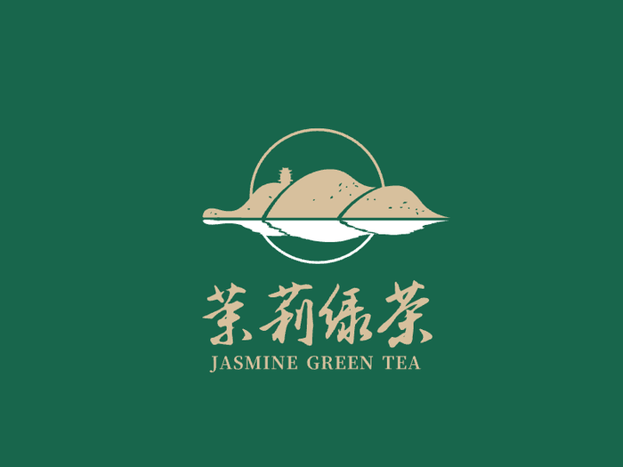 创意中式茶叶logo设计