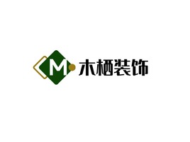 木栖装饰企业标志设计