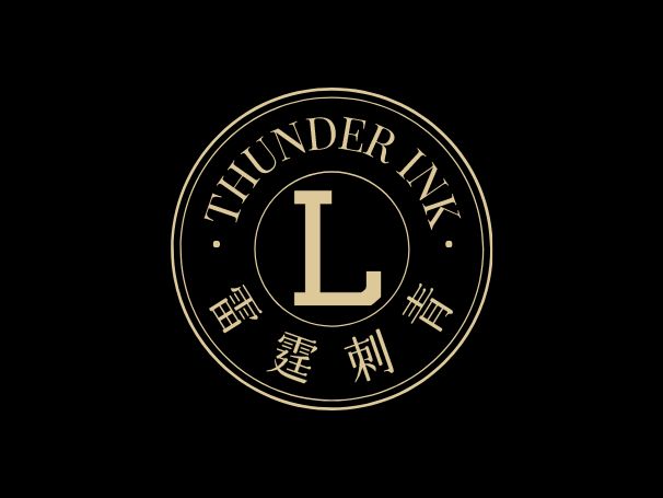 雷霆刺青品牌logo設計