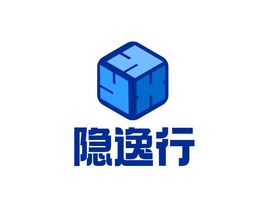 隐逸行门店logo设计