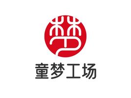 童夢工場logo標(biāo)志設(shè)計