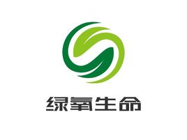 绿氧生命门店logo标志设计